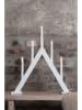 Marksljöd Adventslamp "Ariele" wit - (B)46 x (H)52,5 cm