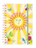 moses. Notizbuch "Shine Bright" in Rosa/ Gelb