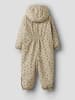 Lil Atelier Kombinezon zimowy w kolorze beżowym