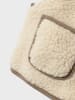 Lil Atelier Teddyweste in Beige