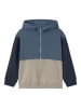 name it Hoodie "Rlyant" in Blau/ Beige