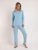 admas Pyjama lichtblauw
