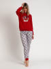 Disney Pyjama rood/grijs