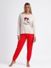 Disney Pyjama beige/rood