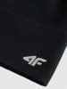 4F Wollbeanie in Schwarz