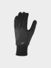 4F Fingerhandschuhe in Schwarz