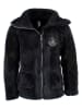 Peak Mountain Fleece vest zwart
