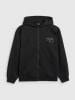 4F Sweatjacke in Schwarz