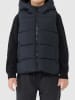 4F Doorgestikte bodywarmer zwart