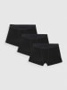 4F 3er-Set: Boxershorts in Schwarz