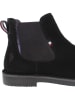 U.S. Polo Assn. Leder-Chelsea-Boots in Schwarz