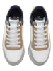U.S. Polo Assn. Sneakers wit/lichtbruin/donkerblauw