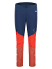 Maloja Softshellhose "NaninaM." in Dunkelblau/ Orange