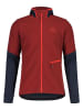 Maloja Hybride jas "AuerhahnM. Puzzle" donkerblauw/rood