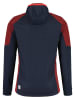 Maloja Hybride jas "AuerhahnM. Puzzle" donkerblauw/rood