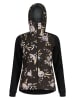 Maloja Hybridjacke "SennesM. Printed" in Schwarz