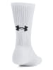 Under Armour 3er-Set: Sportsocken ''Crew'' in Weiß