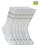 Under Armour 6-delige set: sportsokken "Essential" wit/lichtgrijs