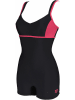 Arena Badeanzug "Venus" in Schwarz/ Pink