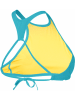 Arena Bikinitop turquoise/goudkleurig