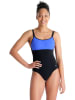 Arena Shape-Badeanzug "Betta" in Schwarz/ Blau