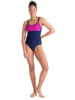 Arena Shape-Badeanzug "Betta" in Dunkelblau/ Pink
