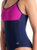 Arena Shape-Badeanzug "Betta" in Dunkelblau/ Pink
