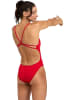 Arena Strój kąpielowy w kolorze czerwonym