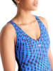 Arena Shape-Badeanzug in Blau