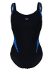 Arena Badeanzug in Schwarz/ Blau