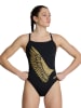 Arena Strój kąpielowy w kolorze czarno-złotym