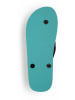 Arena Teenslippers zwart/turquoise