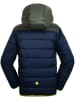 Peek U Ganzjahres-Steppjacke "Baz" in Dunkelblau/ Khaki/ Weiß