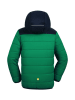 Peek U Ganzjahres-Steppjacke "Baz" in Grün/ Dunkelblau/ Weiß