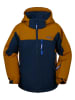 Peek U Ski-/ Snowboardjacke in Hellbraun/ Dunkelblau