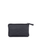 Bellicci Leder-Geldbörse "Camber" in Schwarz - (B)11 x (H)7 x (T)2 cm