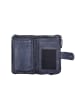 Bellicci Leder-Geldbörse "Connie" in Dunkelblau - (B)9 x (H)17 x (T)3 cm