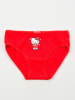 Hello Kitty 3er-Set: Slips: "Hello Kitty" in Rosa/ Rot