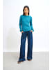 AUTHENTIC CASHMERE Kasjmieren trui "Bella" blauw