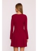 made of emotion Sukienka w kolorze bordowym