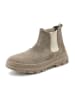 natural world Leder-Chelsea-Boots in Beige