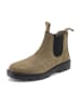 natural world Leder-Chelsea-Boots in Beige