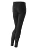 Löffler Funktionsleggings "Warm" in Schwarz