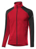 Löffler Fleecejacke "Tech-Stretch" in Rot/ Schwarz