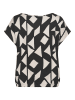 Sublevel Shirt in Schwarz/ Weiß
