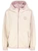 Sublevel Fleecejacke in Creme/ Rosé