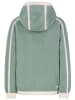 Sublevel Fleece vest mintgroen/wit