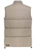 Sublevel Doorgestikte bodywarmer taupe