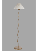 Opviq Staande lamp wit/goudkleurig - (H)155 cm