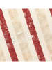 GAMUSI Tischdecke "Striva" in Creme/ Beige/ Rot